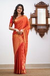 Lichinx By Aab Rich Pallu Designer Soft Lichi Silk Sarees Wholesale Shop In Surat	